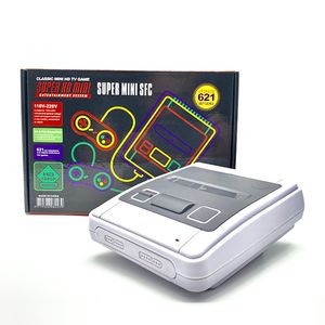 Classic Mini NES Game Console Retro 621 HD SFC 4K TV 8 Bit Video Games Two Controller Handheld Gaming Player Family Childhood Gift