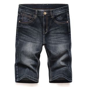 2017 nova moda verão denim shorts homens curtas jeans homens jeans slim calças fina straight casual shorts macho28-40
