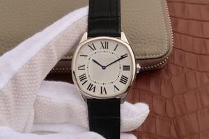 N Ultra-fino Montre de Luxe Leather Watchband Movimento Mecânico Automático Relógios Agulha Buckle Watch Buckle Designer Relógios