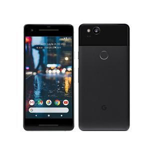 Original de telefone celular Google Pixel 2 4G LTE 4GB RAM 64GB 128GB ROM Snapdragon 835 Octa Núcleo Android 5.0 polegadas IP67 Fingerprint ID Mobile Phone