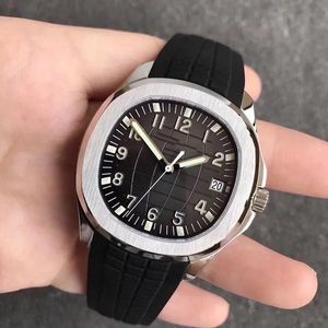 2023 Nova marca de luxo AAA de alta qualidade Relógio masculino famoso de excelente qualidade Nautilus Grenade 5168 Superfície 42MM Pulseira de borracha traseira transparente automática