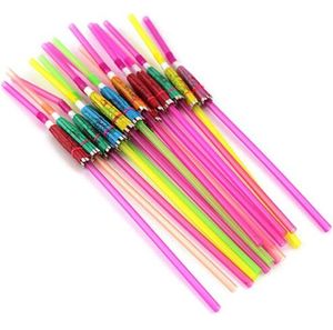 Wholesale-(6000 pcs/lot) 9.4'' 24cm eco-friendly solid color plastic drinking straws with paper umbrellas Cocktail straws