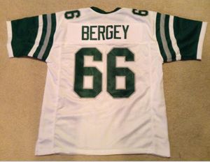 Custom Men Youth women Vintage Bill Bergey #66 Sewn Stitched RETRO Football Jersey size s-4XL or custom any name or number jersey