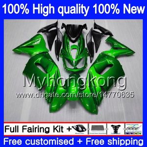 Bodys for Kawasaki 650R ER6 F 650 R ER-6F 2006 2007 2008 204MY.13 ER 6 F 650R-ER6F ER6F 06 08 ER 6F 06 07 08 Full Fairing Pearl Green