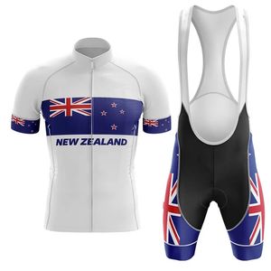 2024 Newzealand Cycling Jersey Set Summer Mountain Bike Clothing Pro Bicycle Cycling Jersey Sportswear Suit Maillot Ropa Ciclismo