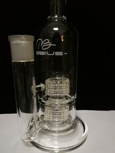 Bong di vetro spesso Mobius Narghilè In-cycler Matrix perc Leisure Swiss Pillar Can Pipa ad acqua in vetro uova favolose tamponare piattaforme petrolifere narghilè spedizione gratuita