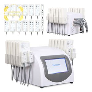 Pro Weight Loss System Lipo Laser 650nm 5mw 16 Pads Cellulite Removal Body Shaping Slimming Beauty Machine Salon Use