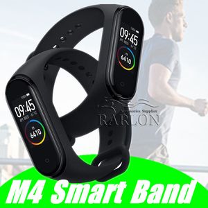 M4 inteligente Banda de Fitness Rastreador relógio de pulseira de freqüência cardíaca relógio inteligente 0,96 polegadas Smartband Health Monitor Pulseira PK mi Banda 4 M3