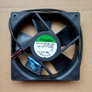 New Original for Sunon KD1212PTB1-6A DC12V 4.8W KDE1212PTB1-6A 5.4W 120*120*25MM 12cm 4 wires CPU PWM cooling fan