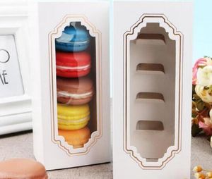 5 filiżanek ciasta opakowań szuflady pudełko HOT New window Macaron Cake Chocolates Box Macaron Opakowanie Darmowa Wysyłka