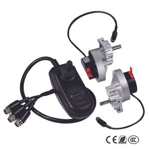 Elektrikli Tekerlekli Sandalye Motorları Joystick Kontrol Cihazı Sol Sağ Bir Çift 24 V 200 W Düşük Hız Yüksek Tork Fırçası DC Dişli Motoru