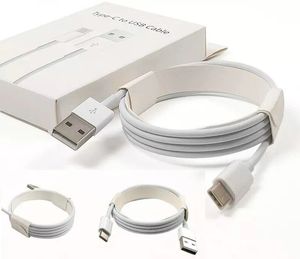 Höghastighets Premiumkvalitet 1m 3FT Micro USB Laddare Typ C Kabel med Retail Box för Android Samsung S10 S9 S8 S7 Huawei P Xiaomi 7 8