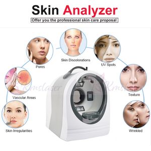 NOVO espelho mágico analisador de pele facial dispositivo facial Usado em salões de beleza para a pele melhor teste e detectar defeitos da pele frete grátis