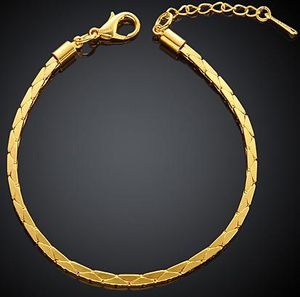 Bangle Bracelets beautiful Gold European Charm Bracelet for Men Women Personalized Infinity Thin Gold Bracelets Rose 18k Gold Bracelet