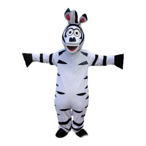 2019 Factory Gorąca Sprzedaż Zebra Maskotki Cartoon Zwierząt Maskotki Kostiumy Halloween Kostium Fany Sukienka Dorosłych Rozmiar Darmowa Wysyłka