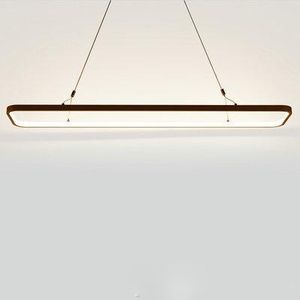 Yeni Yaratıcı modern LED ışıkları Mutfak akrilik + metal süspansiyon yemek odası için asma tavan lambası lamparas colgantes