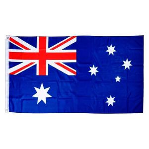 3 x 5 fts 90x150cm Aus AU AU Australia Australian Flag Factory Pre￧o 100% poli￩ster