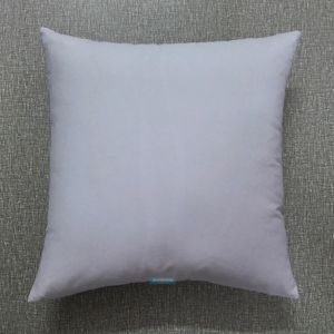 30st 18x18 inches Cotton Twill Pillow Cover Vit fyrkantig kuddväska Blank Plane Cushion Cover Perfekt för Crafters Anpassad din egen design