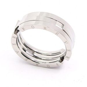 Choucong New Arrival Fashion Jewelry Titanium steel Hot Sell Collapsible Men Ring Deformed rings for Women Gift Size