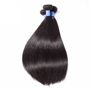 Brazilian Virgin Extensions 3 Bundles Silky Straight Human Hair Wholesale Wefts 8-30inch Natural Color