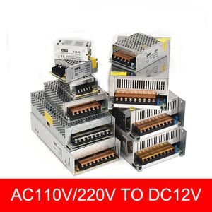 Switch Power Supply DC12V 6A 10A 15A 20A 25A 30A 40A LED lighting Transformersfor Led Strip AC100-240v to DC12V LED Transformer