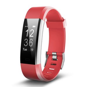ID115 PLUS GPS Smart Armband Herzfrequenz Monitor Wasserdichte Intelligente Uhr Fitness Tracker Smart Armbanduhr Für IOS Android iPhone Telefon Uhr