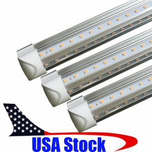 Yüksek güçlü LED tüp 8ft LED ampul tüpleri T8 Entegre 36W 72W 192LED SMD2835 LAMPADA LED Işıkları Ev AC85-265V CE ROHS UL