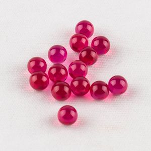 Hookahs 6mm ruby Insert ball Piece With terp pearls For quartz banger nail glass bongs oil rigs