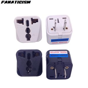 Fanaticismo Alta Qualidade LX-6 Plug Conversor CE Universal EUA CA Power Plug Elétrico Adaptador Adapador Reino Unido Au UE para US Plug Adaptador de Travel