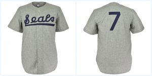 Maglia da baseball San Francisco Seals 1957 Qualsiasi giocatore o numero cucito Tutte le maglie da baseball cucite di alta qualità con spedizione gratuita