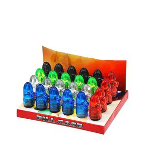 24 pcs / Lot 53 67 82MM in Height Smoking Acrylic Plastic Snuff Snorter Dispenser Nasal Smoke Pipe Glass Pill Bottle Case Storage Jar