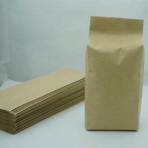 Оптовая бумаги Kraft Food мешки 100шт / 11x30cm Brown Craft Paper Oragan Bag, Top Open пакет французский хлеб пакет, шоколадный батончик Упаковка мешок