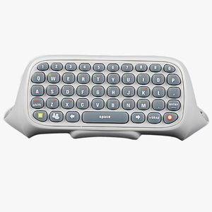 Беспроводной контроллер Messenger Keyboard Chatpad Keypad для Xbox 360 — черный