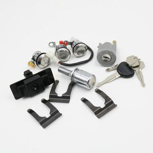 For Mitsubishi Pajero montero MK2 4G54 4G64 4M40 6G72 Car lgnition/Glove Box/Spare Tire/Door Lock Cylinder With Key Full Set