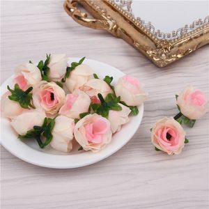 Flores artificiais de 100 pcs/lote