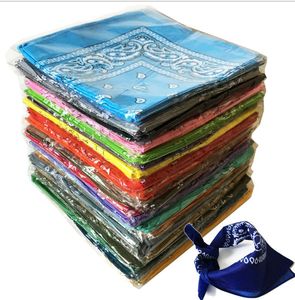 Unissex de algodão Paisley Hip Hop Bandanas lenço mágico máscara de equitação Tubo Pescoço Rosto Lenços esportivos Magia Bandana Pulseira