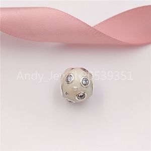 Andy Jewel Authentic 925 Sterling Silver Beads Pearlescent Dreams Charms Fits European Pandora Style Jewelry Armband Necklace 797033S23