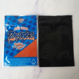 Ankomstskämt är upp g Zourz väskor New York Zourz Rolling Houd lukt Proof Packaging Mylar Bag Dry Herb Flowers