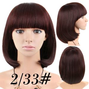 Size: adjustable synthetic Select color Blue purple Green White Dark Brown Light Brown Pink Rose powder Natural Short Women Cosplay Wigs