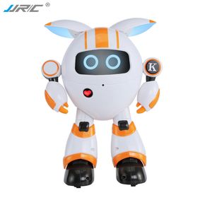 RC Robot JJRC R14 Remote Control Accompany Robot Early Education Toy Singing Dancing and Tell Story Programmerbar för Party Christmas Kid Birthday Present