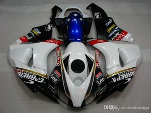 Injektionsformfee för Honda CBR1000RR 2006 2007 Svart Vit Blå Fairing Kit CBR 1000 RR 06 07 FF17