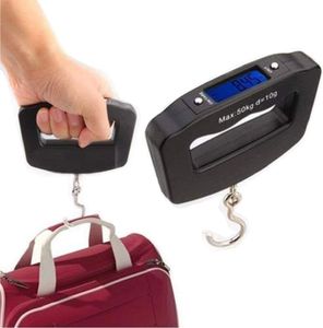 50KG Digital Travel Portable Handheld Weighing Luggage Scales Scale Suitcase Bag ready to ship