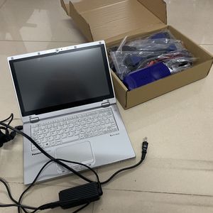 Инструменты для диагностики грузовиков, 24 В, 125032, USB-соединение без Bluetooth, cf-ax2, сенсорный экран для ноутбука, i5, 4g, полный комплект кабелей