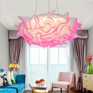 Mordern Flower Design Led Ceiling Lights Remote Controller Dimmable Bedroom Led Pendant Lamp Living Room Ceiling Light Fixtures