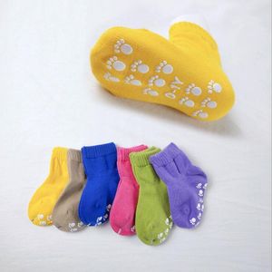 Calzini antiscivolo per neonati Calzini corti per interni color caramella per bambini Calzini per yoga stampati con fondo carino Calzini sportivi per bambini YP184