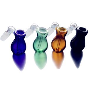 Großhandel Glas Wasserpfeifen Rauchen Gelenke Aschefänger Bubbler Perkolator Schüsseladapter für Rig Bong