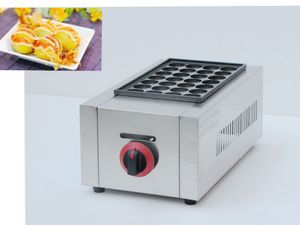 1 PC Gas Rivestimento antiaderente PIASTRA di pesce Grill, Takoyaki Machine, Electric Fish Pellet Grill Macchina per palline di polpo a 3 tavole elettrica