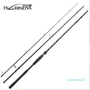 Hurtownia-Tsurinoya Tyranty 1003M Fuji Akcesoria Bass Rod Długi Odległość Rzucanie Spinning Rod 3M 3.3m Fiber Carbon Carp Fish Fishing Słup