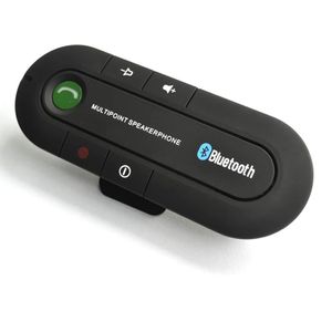 Car Bluetooth Mp3 Player Kit Wireless Audio Receiver Clip Sun Visor Auto Speaker Music Adapter Hands Free USB Power