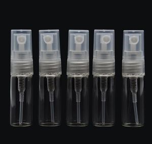 2ML Doldurulabilir Atomizer 2CC Mini Esansiyel Yağı Parfüm Numune Boş Pompa Cam Şişe Sprey